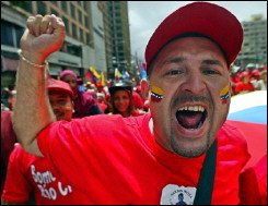 Chavez supporter