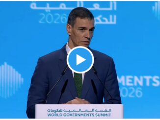Pedro Sanchez World Covernment's Summit